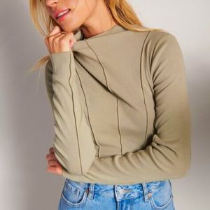 Hara Long Sleeve Funnel Neck